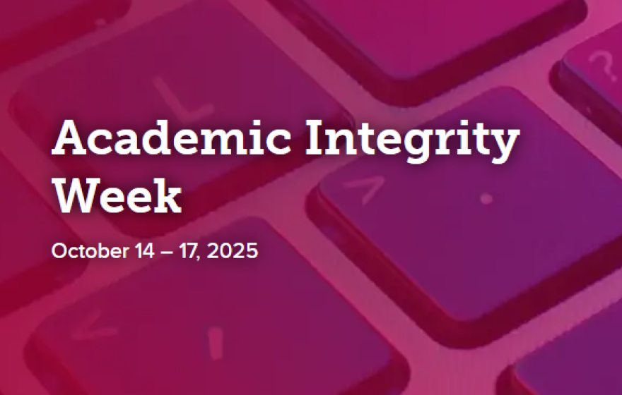 Academic Integrity Week. October 14-17, 2025
