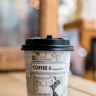 Coffee cup on a table
