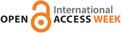 Open Access Week logo.